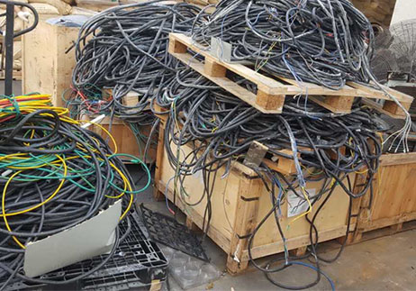 回收廢電線的操作注意事項